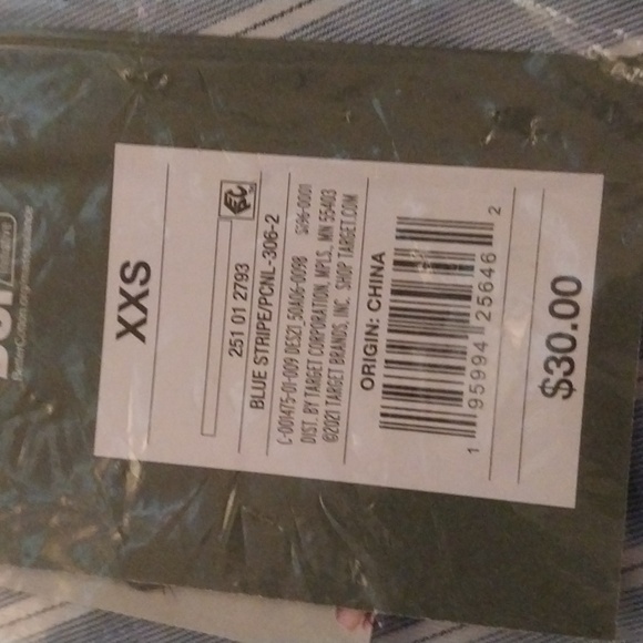 Nili Lotan Target Women's  Ruffle Collar Striped  Button Down Shirt NWT Size XXS - Picture 9 of 10